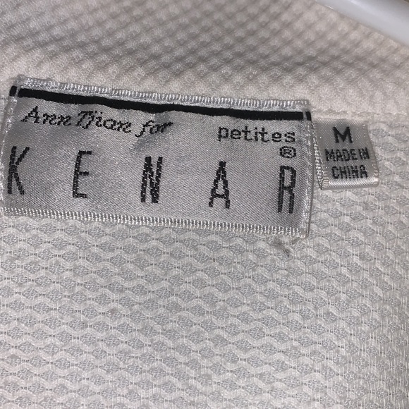 Vintage kenar zipper up jacket petite m - Picture 5 of 7